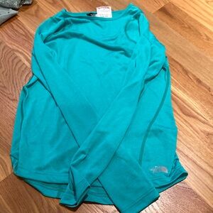 North Face Woman’s long sleeve t, size M.